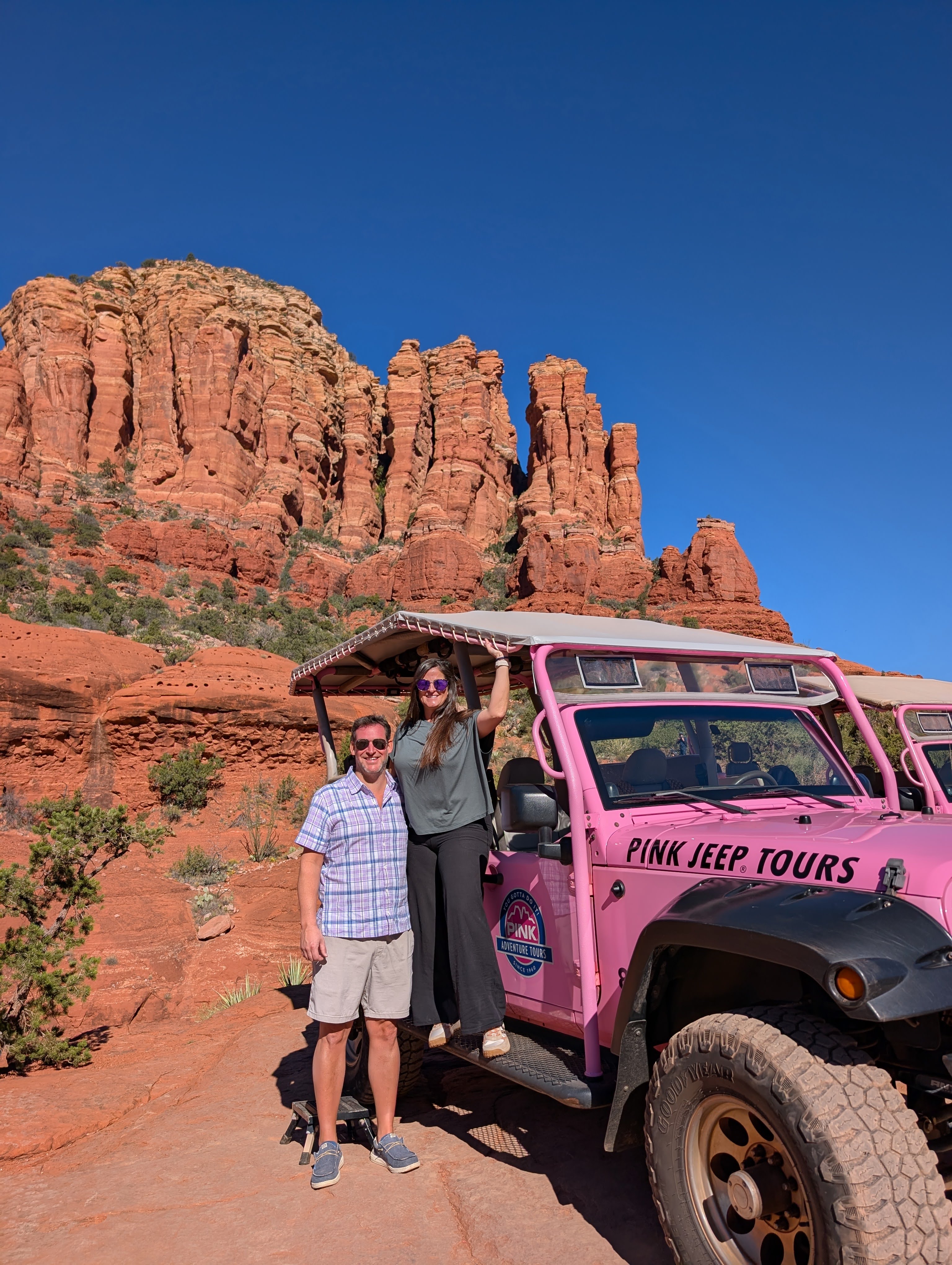 Pink Jeep Broken Arrow tour - accessing Sedona's rugged terrain